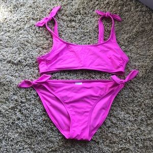 Neon Pink Bikini
